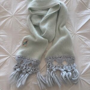 Free people blue scarf